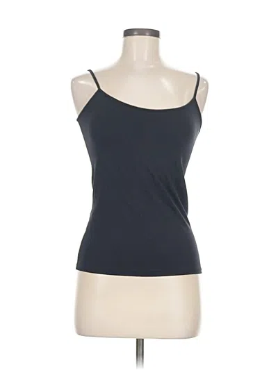 Pre-owned Zara Collection Tank Top Blue Strapless Neckline Tops