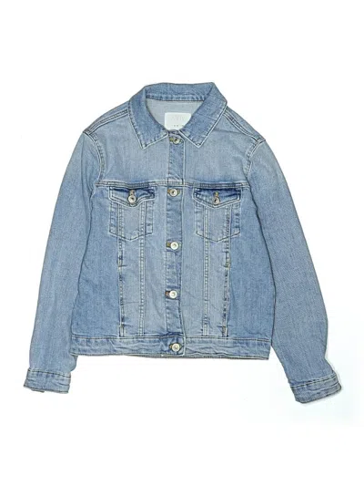Pre-owned Zara Kids' Denim Jacket In Blue