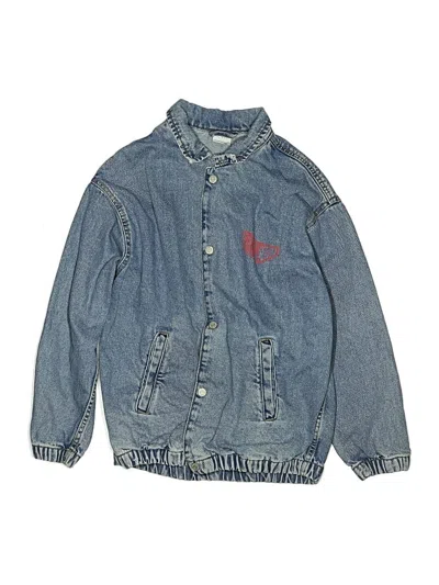 Pre-owned Zara Kids' Denim Jacket In Blue