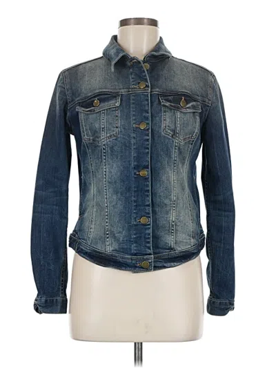 Pre-owned Zara Denim Jacket In Blue