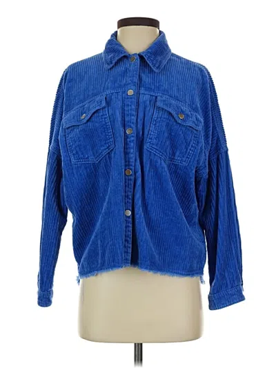 Pre-owned Zara Denim Jacket In Blue