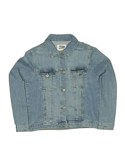 Pre-owned Zara Kids' Denim Jacket In Blue