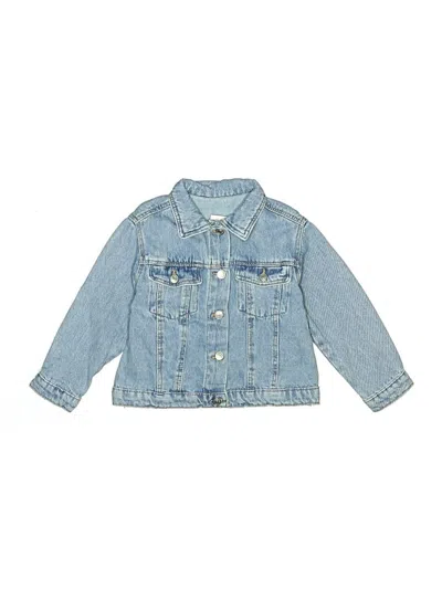 Pre-owned Zara Kids' Denim Jacket In Blue