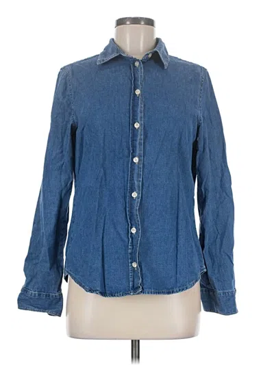 Pre-owned Zara Denim Jacket In Blue