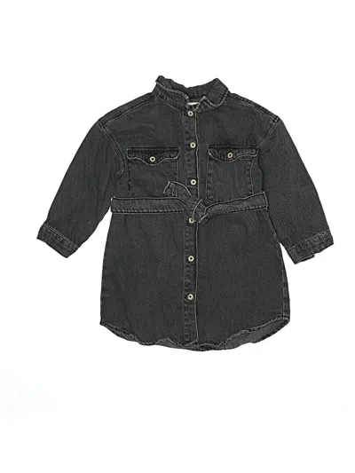 Pre-owned Zara Kids' Denim Jacket In Gray
