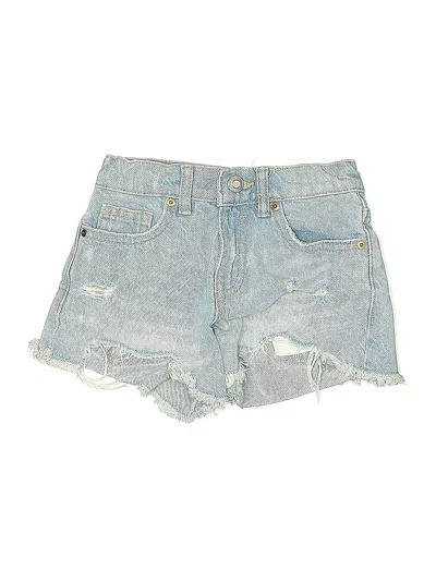 Pre-owned Zara Kids' Denim Shorts In Blue