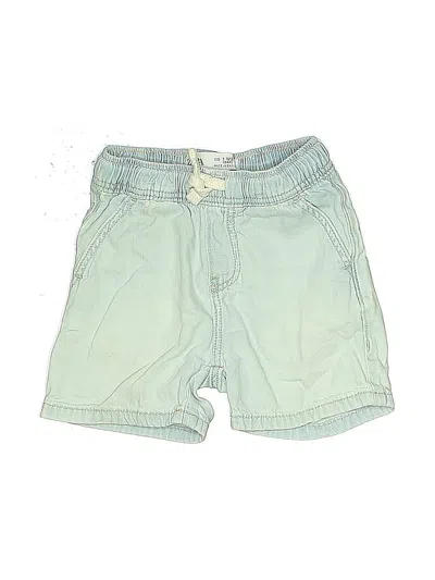 Pre-owned Zara Kids' Denim Shorts In Blue