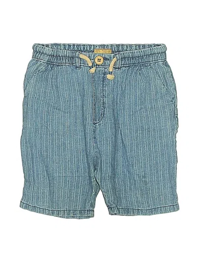 Pre-owned Zara Kids' Denim Shorts In Blue