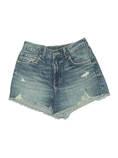 Pre-owned Zara Kids' Denim Shorts In Blue