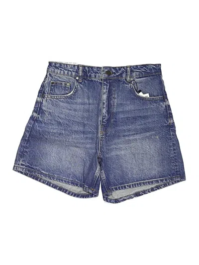 Zara Denim Shorts In Blue