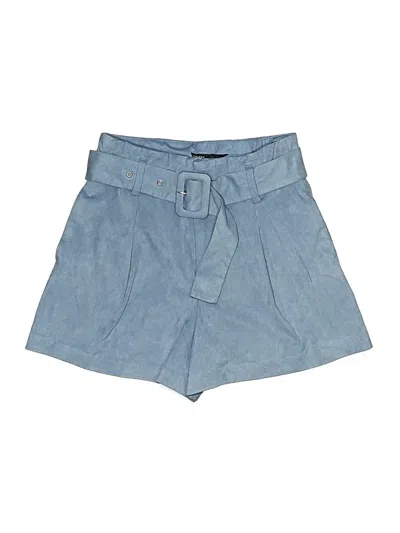 Pre-owned Zara Denim Shorts In Blue
