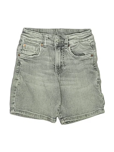 Pre-owned Zara Kids' Denim Shorts In Gray