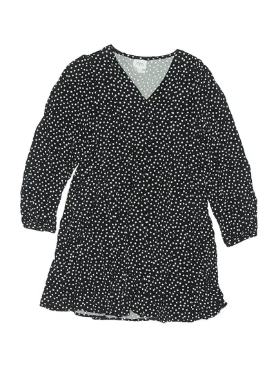 Pre-owned Zara Kids' Dress In Black