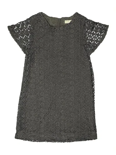 Pre-owned Zara Kids' Dress In Black