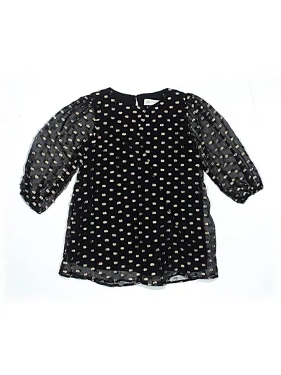 Pre-owned Zara Kids' Dress In Black