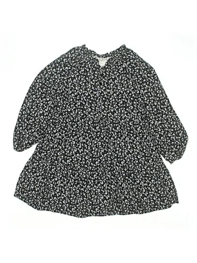 Pre-owned Zara Kids' Dress In Black