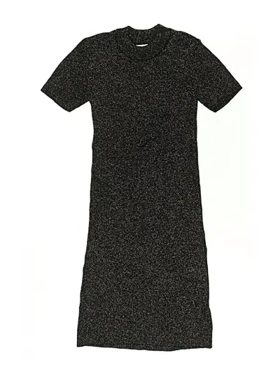 Pre-owned Zara Kids' Dress In Black