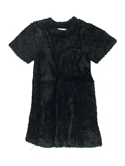 Pre-owned Zara Kids' Dress In Black