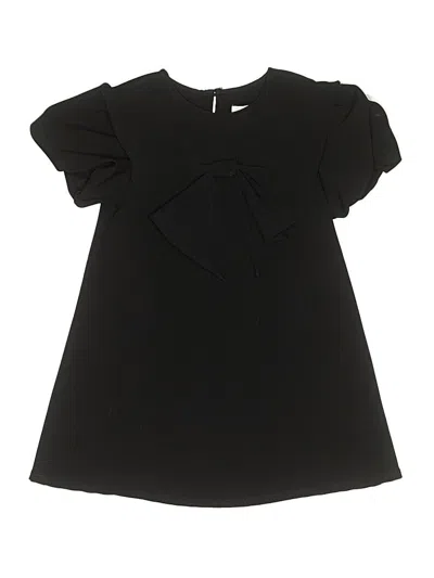 Pre-owned Zara Kids' Dress In Black