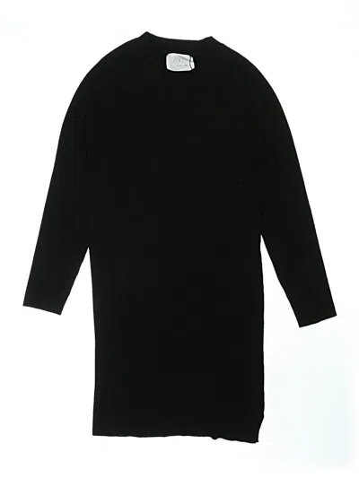 Pre-owned Zara Kids' Dress In Black