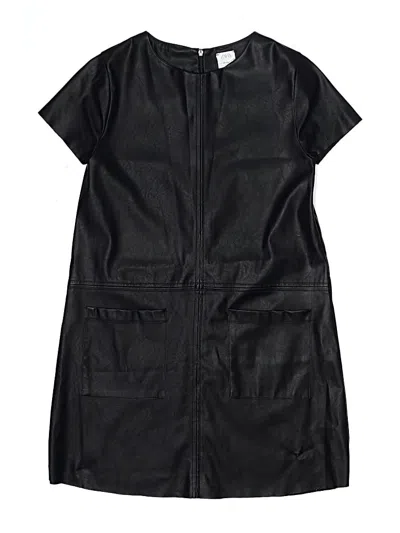 Pre-owned Zara Kids' Dress In Black