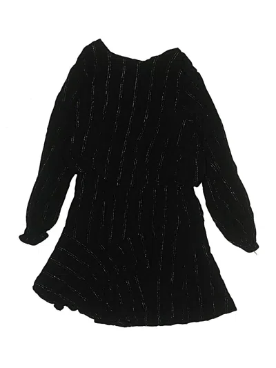 Pre-owned Zara Kids' Dress In Black