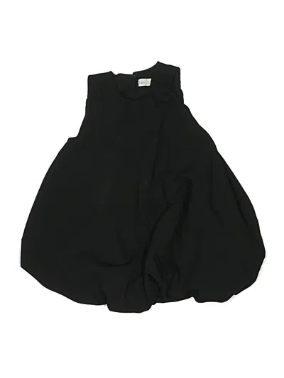 Pre-owned Zara Kids' Dress In Black