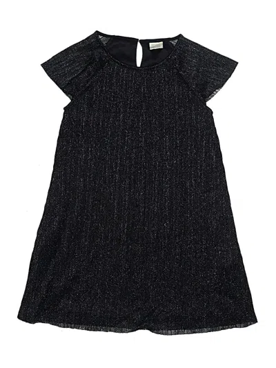Pre-owned Zara Kids' Dress In Black