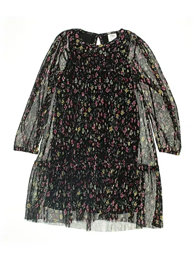 Pre-owned Zara Kids' Dress In Black