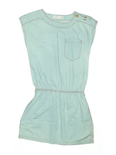 Pre-owned Zara Kids' Dress In Blue