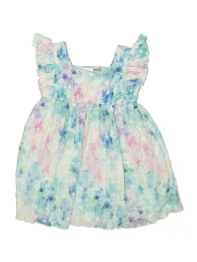 Pre-owned Zara Kids' Dress In Blue