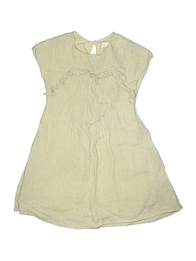 Pre-owned Zara Kids' Dress In Brown