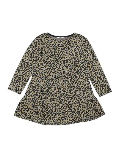 Pre-owned Zara Kids' Dress In Gold