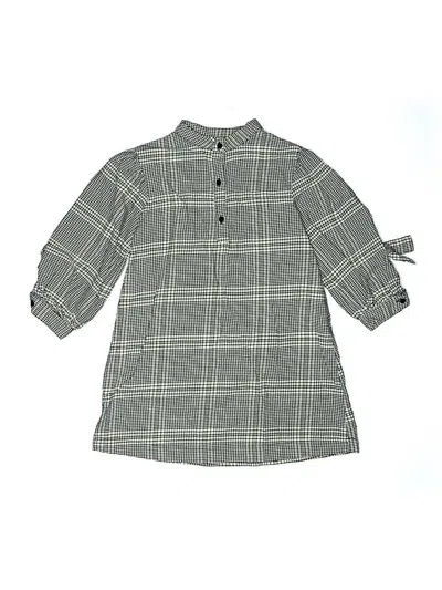 Pre-owned Zara Kids' Dress In Gray