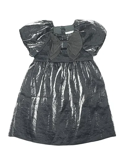Pre-owned Zara Kids' Dress In Gray