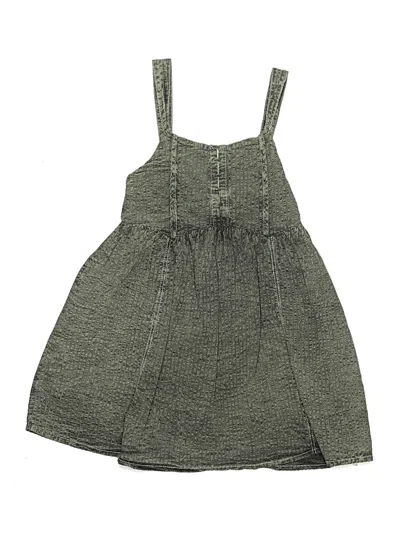 Pre-owned Zara Kids' Dress In Gray