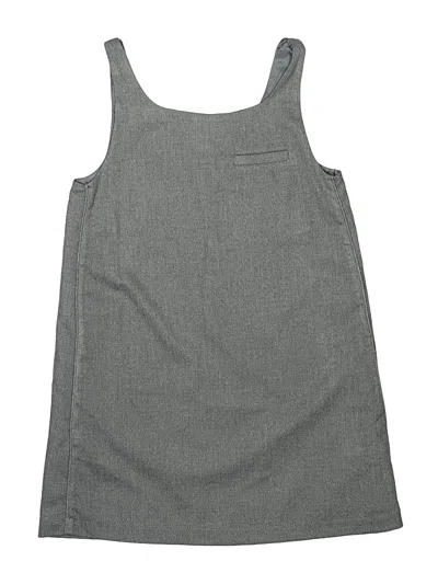 Pre-owned Zara Kids' Dress In Gray