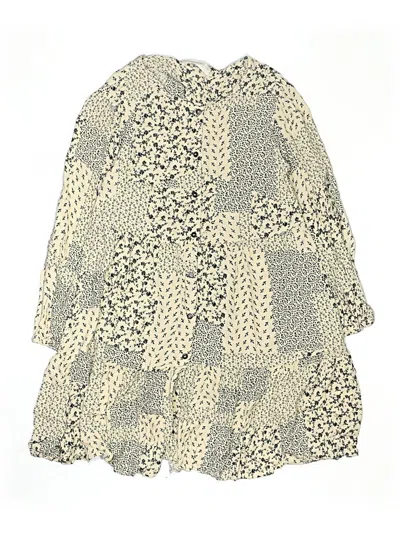 Pre-owned Zara Kids' Dress In Gray