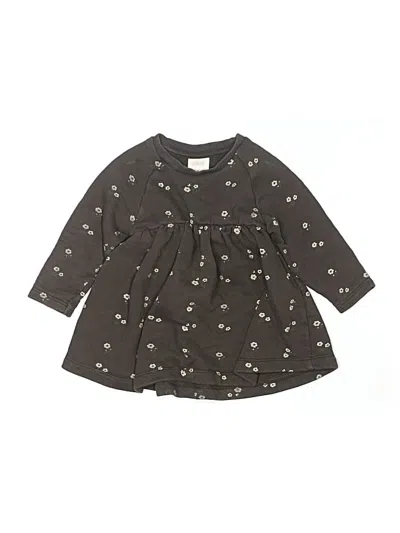 Pre-owned Zara Babies' Dress In Gray