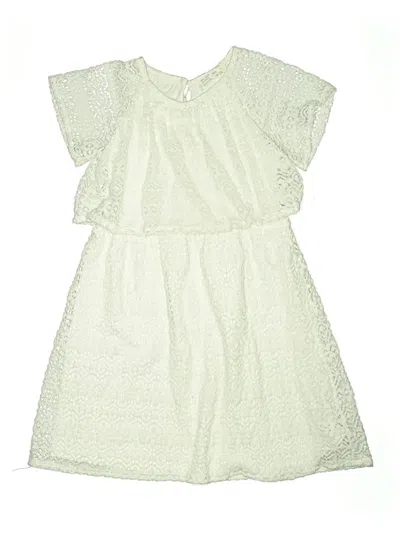 Pre-owned Zara Kids' Dress In Green