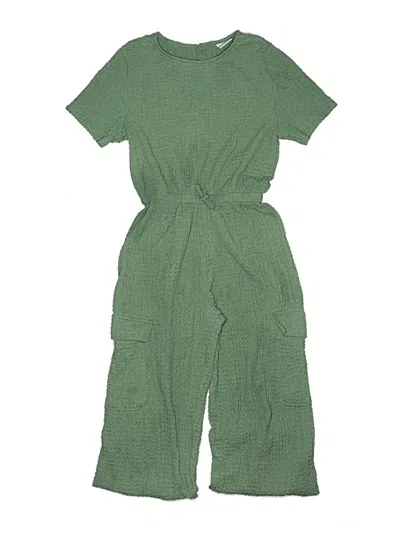 Pre-owned Zara Kids' Dress In Green