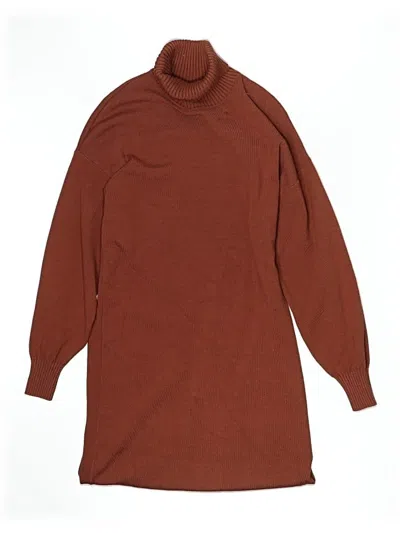 Pre-owned Zara Kids' Dress In Orange