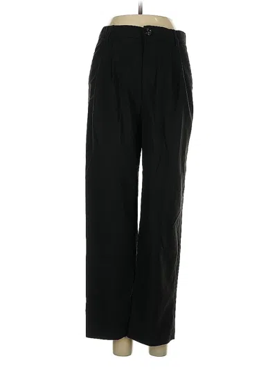 Pre-owned Zara Dress Pants In Black