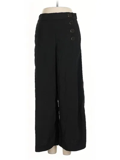 Pre-owned Zara Dress Pants In Black