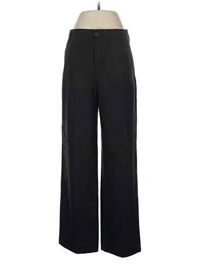 Pre-owned Zara Dress Pants In Black