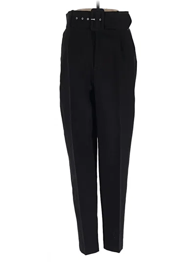 Pre-owned Zara Dress Pants In Black