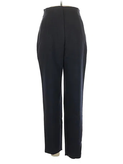 Pre-owned Zara Dress Pants In Black