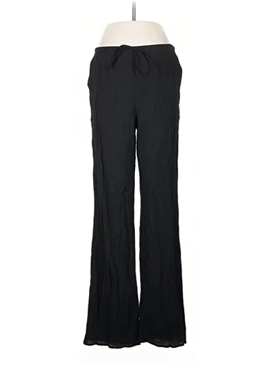 Pre-owned Zara Dress Pants In Black