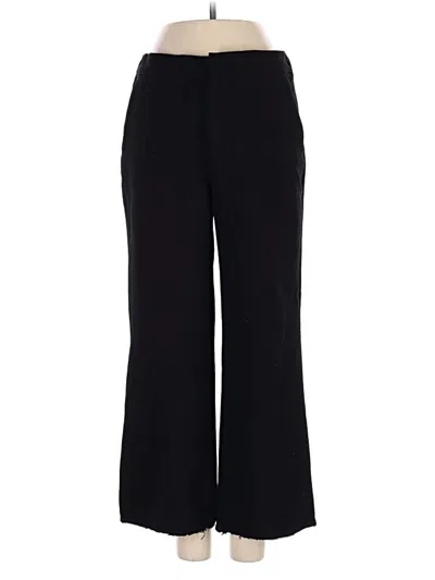 Pre-owned Zara Dress Pants In Black