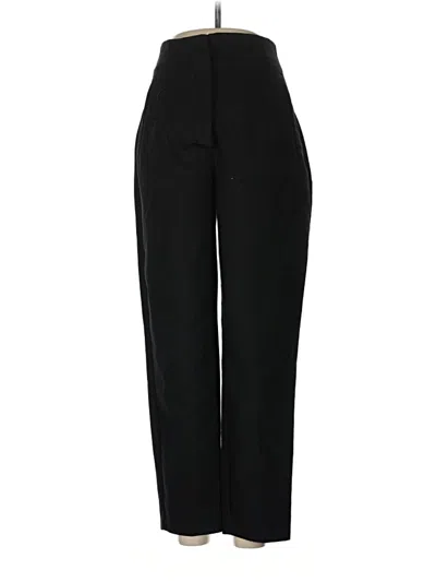 Pre-owned Zara Dress Pants In Black